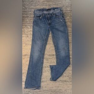 Silver Denim Jeans